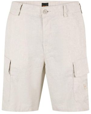 BOSS Cargo Shorts - White