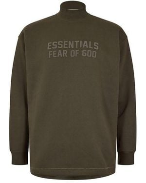 Fear Of God Crew Sweatshirt - Green