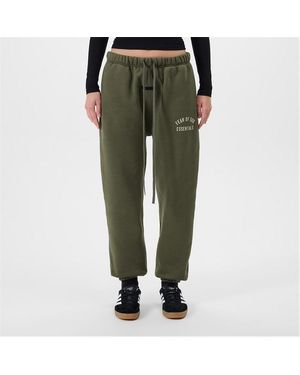 Fear Of God Logo Jogging Bottoms - Green