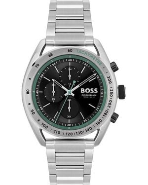 BOSS Bold Sporty Chronograph Centre Court Watch - Metallic