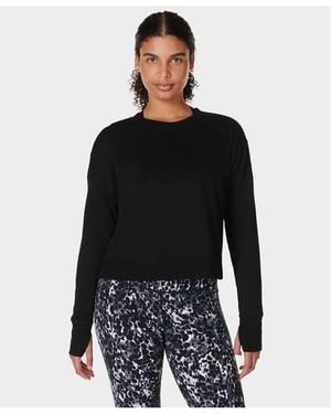 Sweaty Betty Sb Ac Ls Sweat Ld51 - Black