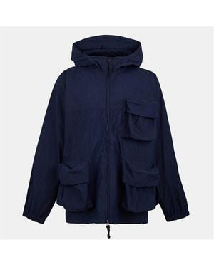 Snow Peak Cotton Lightweight Parka - Blue