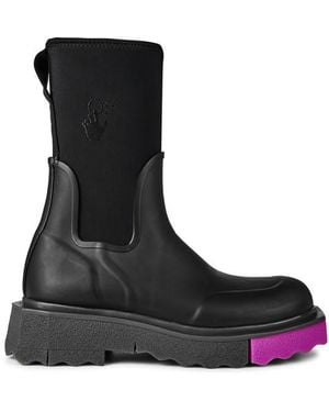 Off-White c/o Virgil Abloh Rainboot - Black
