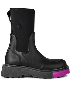 Off-White c/o Virgil Abloh Rainboot - Black