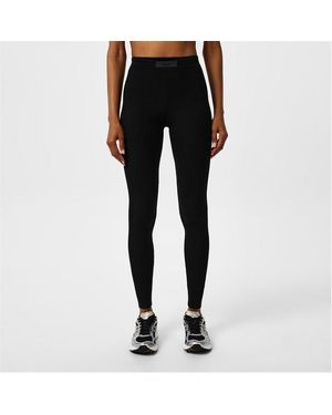 Fear Of God Ribbed Full Length Leggings - Black