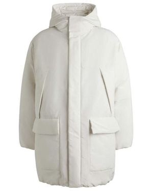 HUGO Mandev Water Repellent Parka Jacket - Grey