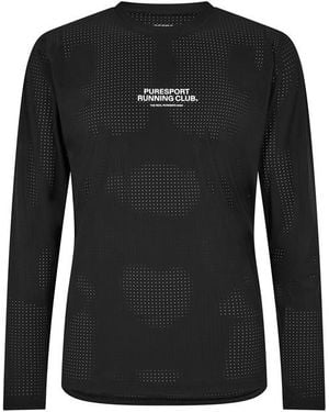 PURESPORT Long Sleeve Top - Black