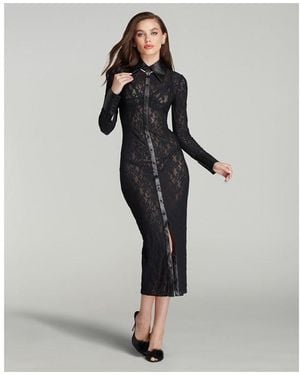 Agent Provocateur Violit Midi Dress - Black