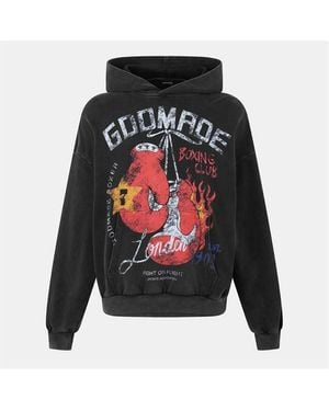 God Made Gm Boxing Club Hoodie - Grey