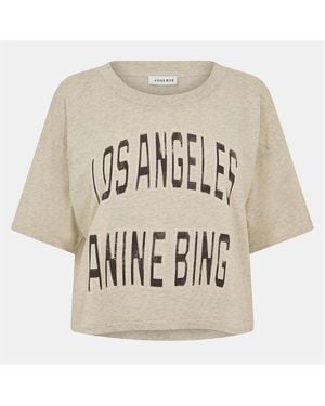 Anine Bing Anine Johnny Tee - Natural