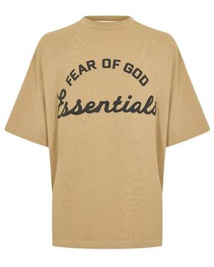 Fear Of God Oversized T-Shirt - Natural