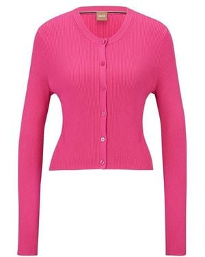 BOSS Fahara Cardigan - Pink