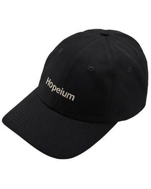 HOPEIUM Bsc Logo Cap Sn64 - Black
