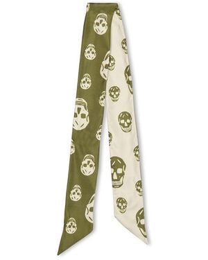 McQueen Alex Silk Twilly Ld63 - Metallic