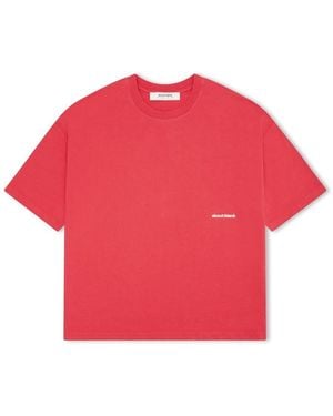 About Blank Box T-Shirt - Red