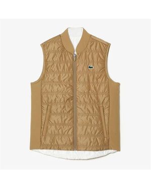 Lacoste Golf Gilet - Natural
