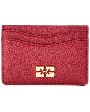 Ganni Card Holder - Red