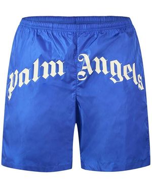 Palm Angels Swim Shorts - Blue