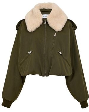 Givenchy Giv Shearling Bmbr Ld62 - Green