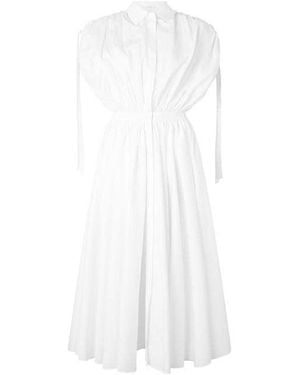 Givenchy Giv Shrt Dress Ld64 - White