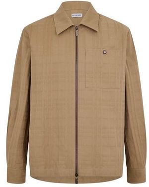 Burberry Oakwell Overshirt - Natural
