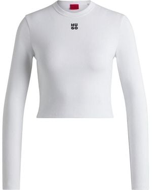 HUGO Dafilomena 3 10258222 01 - White