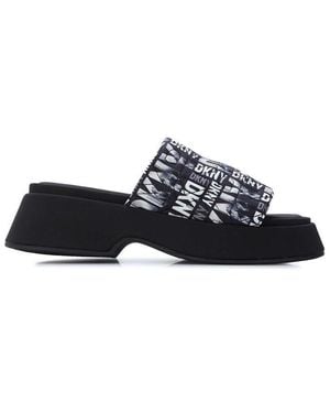 DKNY Idris Skyline Sandals - Blue