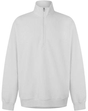 lululemon Soft Jersey Half Zip Top - White