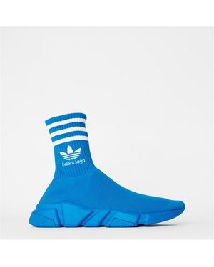 Balenciaga X Adidas Speed Trainers - Blue