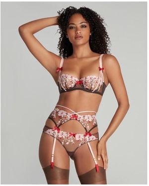 Agent Provocateur Dawne Suspender - Multicolour
