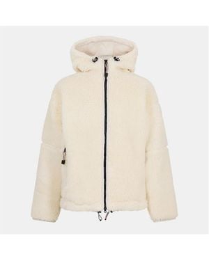 Napapijri Napa Insulated Streamlined Fit Sherpa Jacket - Natural