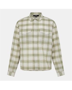 Represent Rep Sheer Flan Shirt, Sheer Fabric - Green
