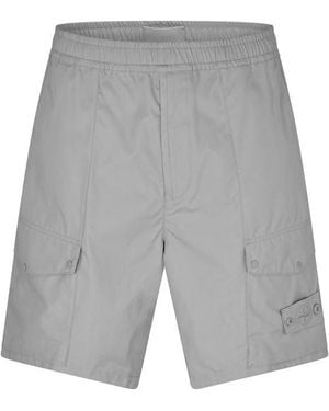 Stone Island Ghost Ghost All-Weather Cargo Shorts - Grey