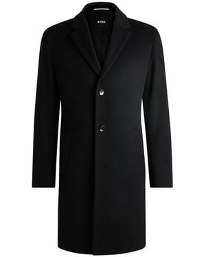 BOSS Hhyde C Overcoat - Black
