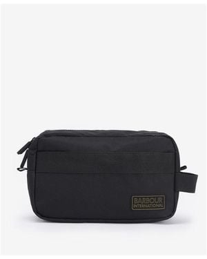 Barbour Knockhill Essential Washbag - Black