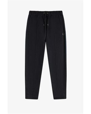 Fred Perry Blackwatch Open Hem Woven Tracksuit Joggers - Blue