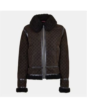 Gucci Shearling Jkt Ld54 - Black