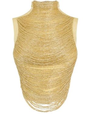 Cult Gaia Tank Vest - Metallic