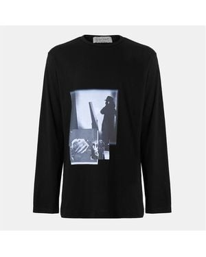 Yohji Yamamoto Regular Fit T-Shirt - Black