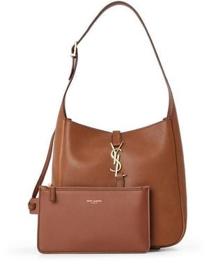 Saint Laurent Hobo Bag - Brown