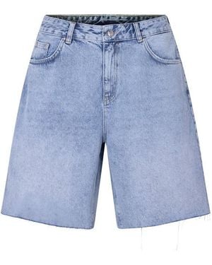 The Couture Club Denim Shorts - Blue