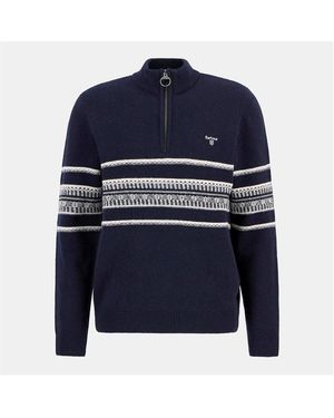 Barbour Kepwick Jumper - Blue