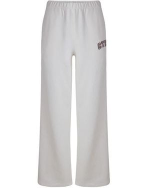 The Couture Club Ctre Straight Leg Knitted Joggers - Grey