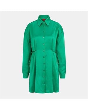 HUGO Keleste Bodycon Dress - Green