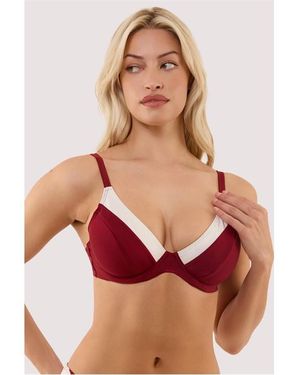 Wolf & Whistle Stasia And Ivory Fuller Bust Underwired Bikin