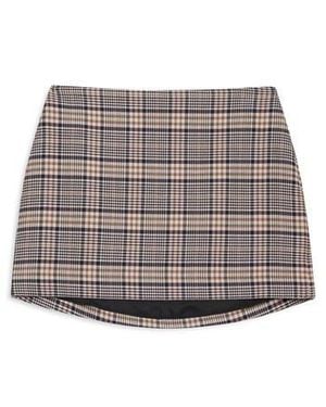 Anine Bing Tierra Mini Skirt - Grey