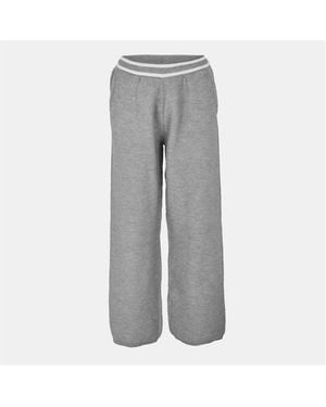 The Couture Club Emblem Jog Stretch Knitted Trousers - White