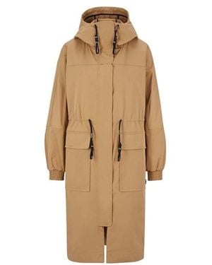 HUGO Fiorenza-1 Parka Jacket - Natural