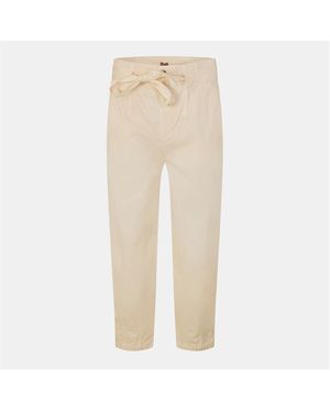 BOSS C Tapitad Wide Leg Trousers - Natural