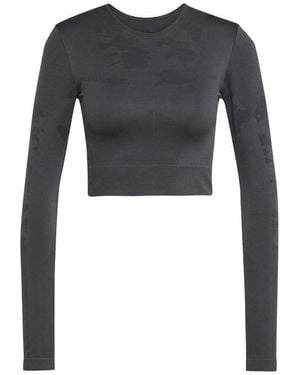 adidas By Stella McCartney Adidas Truestrength Seamless Long Sleeve Yoga Top - Grey